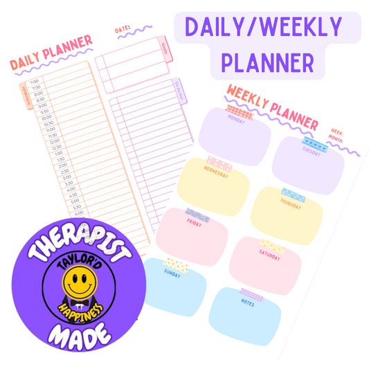 Daily and Weekly Planner